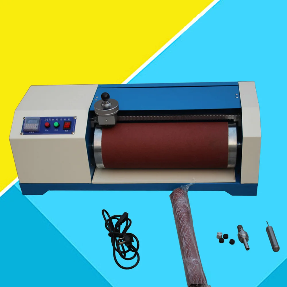 Rubber roller abrasion tester Rubber DIN abrasion tester Rubber tire roller abrasion tester