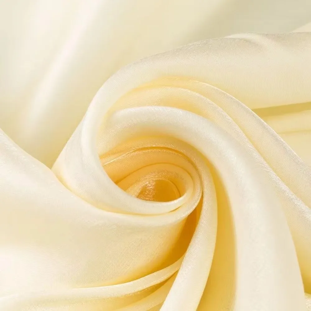 150*50CM Satin-Like Fabric Soft Mermaid Dress Material Glossy Imitation Acetate Gradient Color Fabric For Bridal & Formal Even