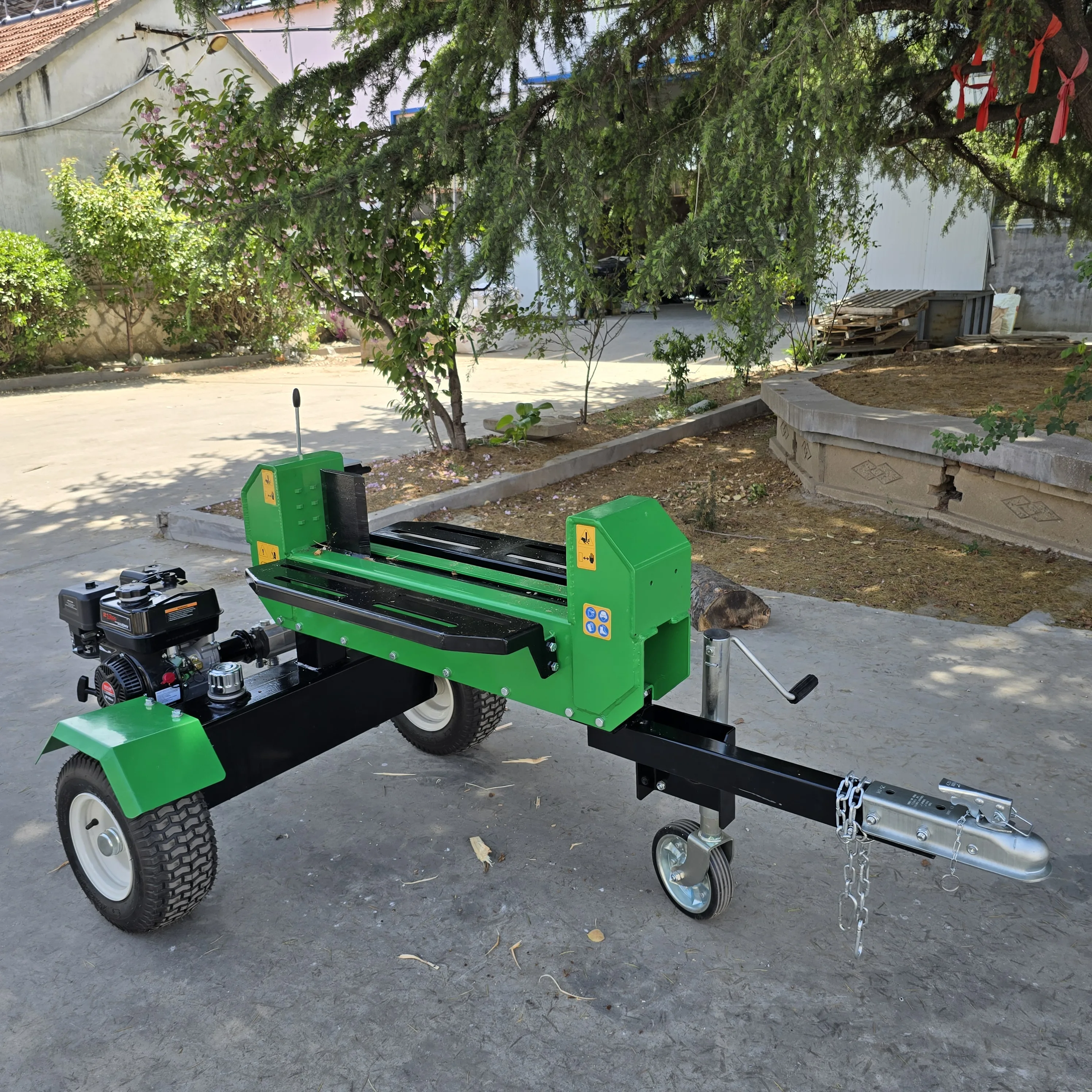 22t New  Firewood Chopper Small Domestic Wood Chipper Shredder for Home Use