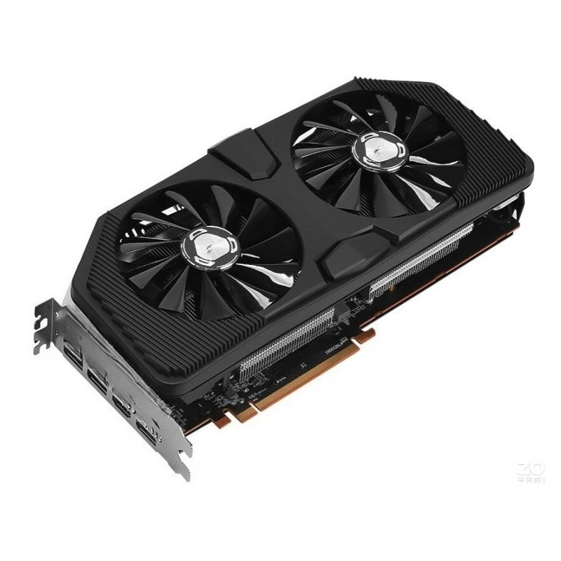 5700XT triple fan 8GB video memory 14Gbps frequency HDMI graphics card