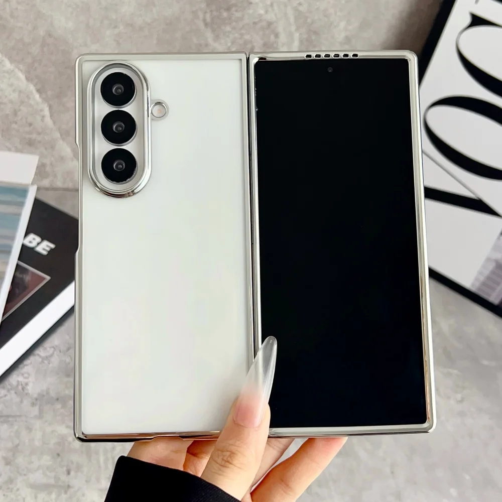 Transparente, weiche Silikonhülle für Samsung Galaxy Z Fold 8 7 6 5 5G, ultradünne, stoßfeste Schutzhülle für Z Fold7 – Detail 9