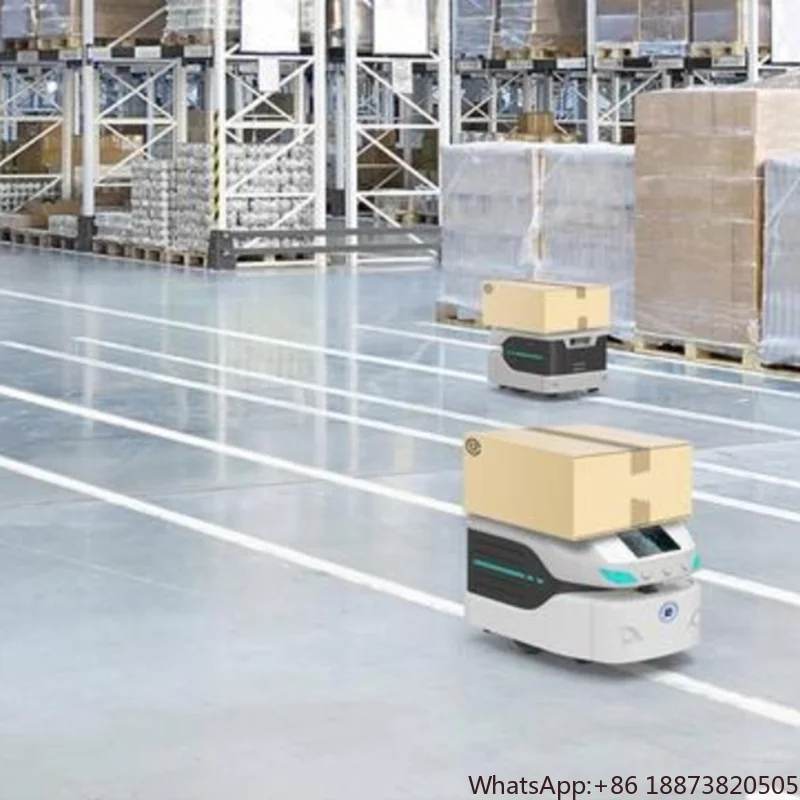 AGV Transport Warehouse Carry 300kg Logistics Robots Support Secondary Development Autonomous Factory Delivery Robot AMR agv