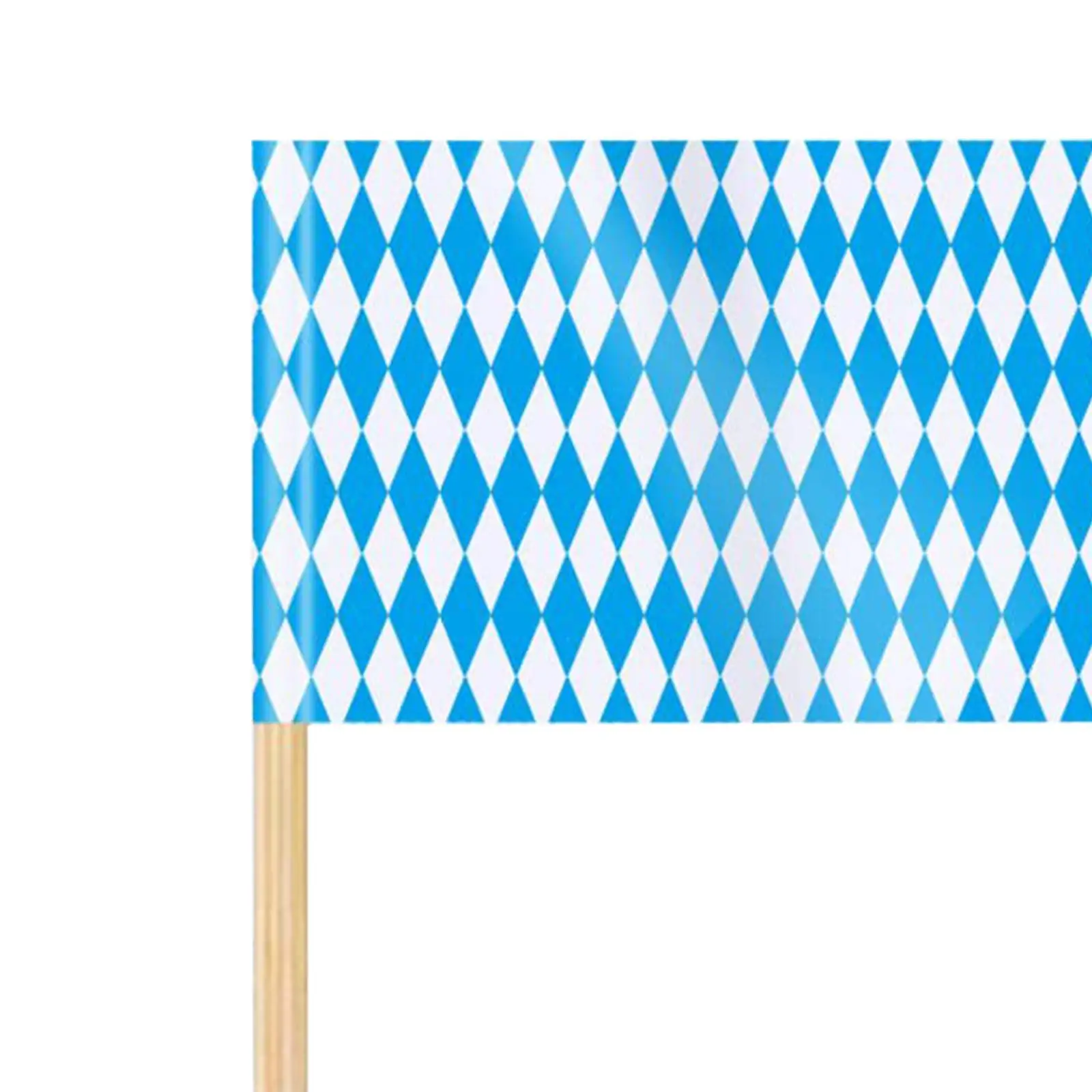 100Pcs Oktoberfest Toothpick Flags Mini Party Decorations Picks Cake Toppers for Theme Party Festival World Cup Sandwich Pub