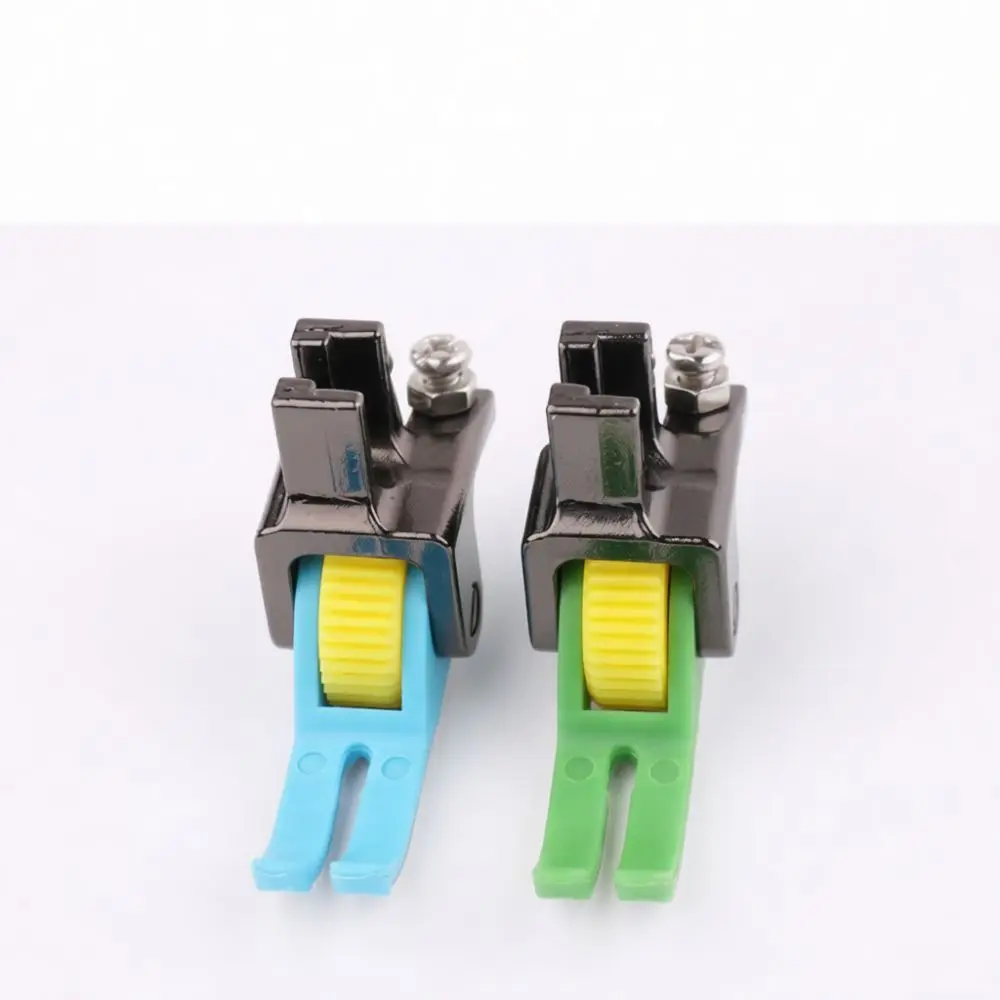 Roller Presser Foot For Industrial Sewing Machine Plastic Smooth Feeding Tool Suitable For Leather Silk Thin Fabric