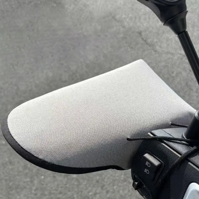 1Pairs Motorcycle Handlebar Muffs Electric Bike Gloves Handlebar Sun Protection Hand Covers Mesh Riding Gloves