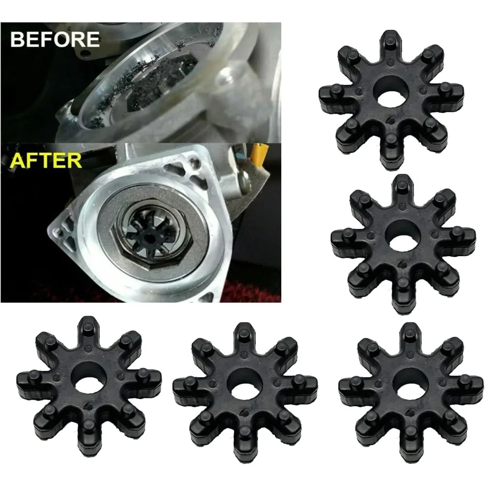 8pcs Flexible Coupling for Hyundai Kia 56315-2K000FFF Steering Shaft Steering Column Gear Rubber Pad - view 4