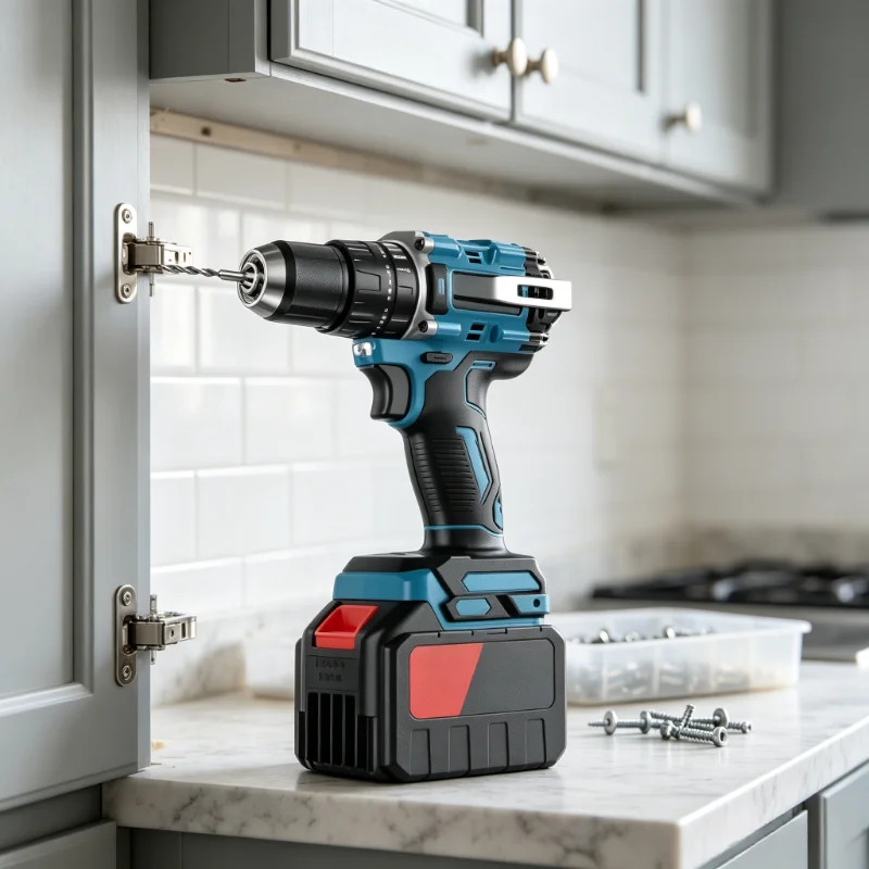 Brushless Electric Drill High-Power Impact Drill 2-Speed Variable Speed 20 Torque Electric Drill For Concrete Drilling