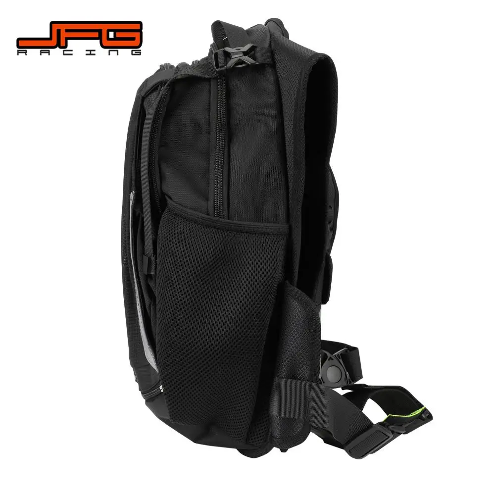 Backpack Motorcycle Universal Full Face Helmet Backpack Rider Bag Expandable Travel Bag Nylon Cloth For KTM KAWASAKI HONDA BMW