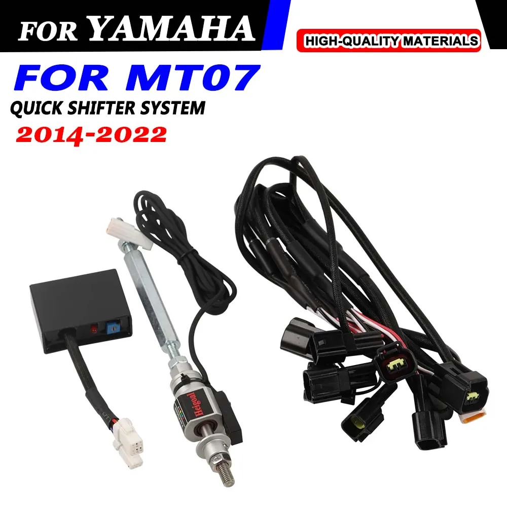 

QuickShifter One-way upshift Quick Shifter Lossless Install For YAMAHA MT07 MT 07 2014 - 2021 2022 MT-07 Motorcycle Accessories