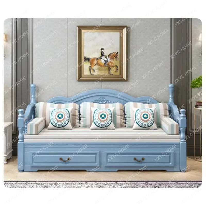 

SLStorage Extendeble Living Room Sofas Europe Sleeper Apartment Multifunctional Sofa