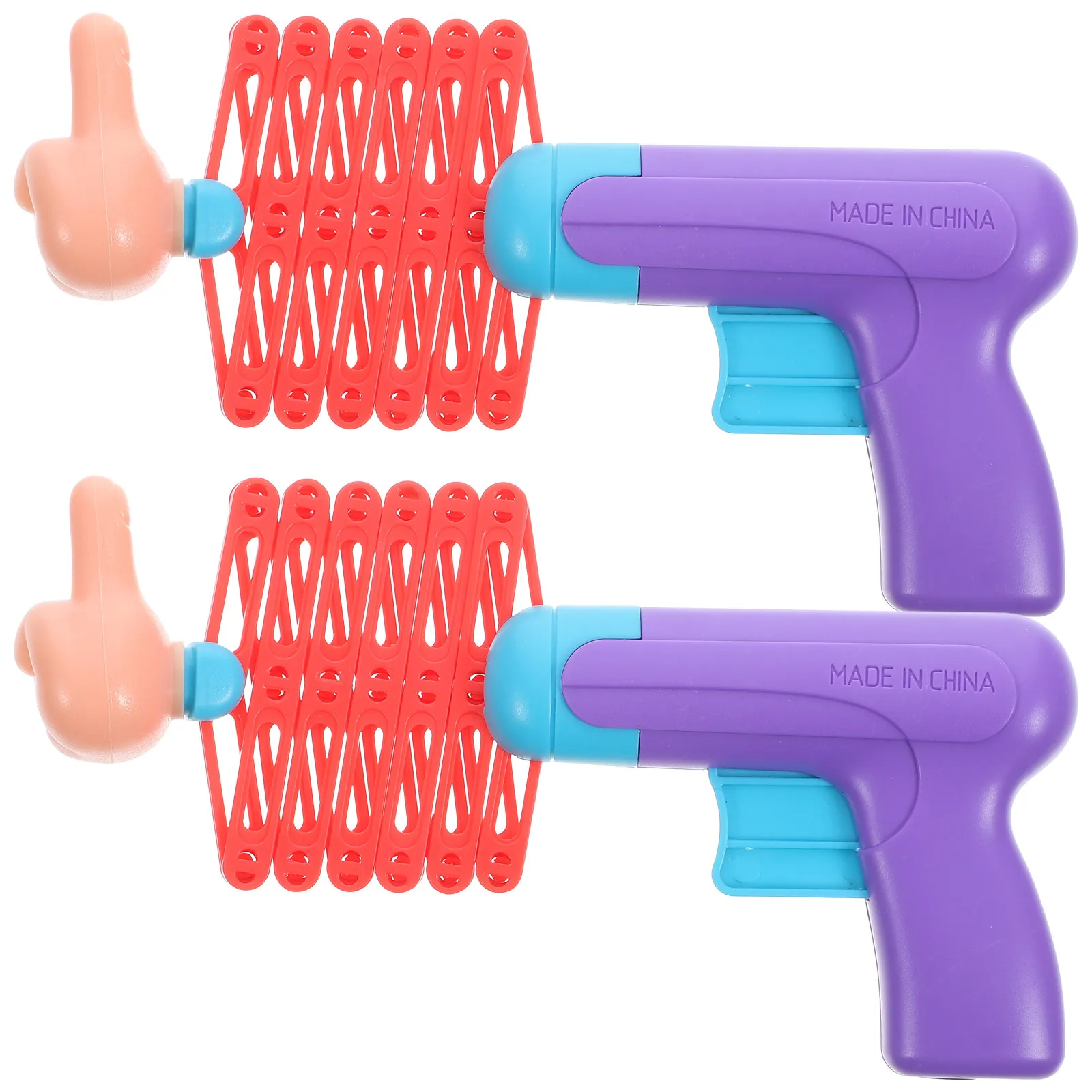 

2Pcs Telescopic Spring Fists Stress Relief Prank Prop Creative Game for Kids Boys Girls Teens Indoor Outdoor Toys for Kids