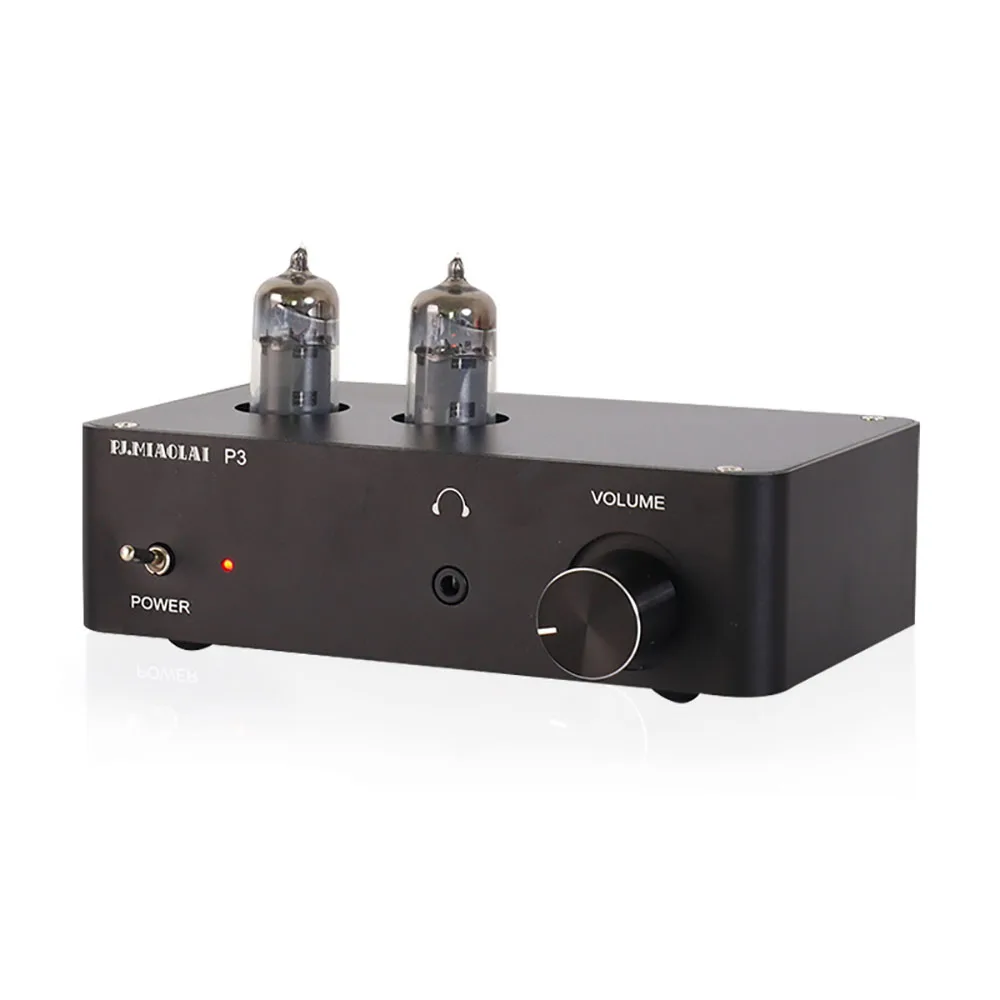 HIFI Tube Preamplifier 6K4 Tube Mini High Power Audiophile Headphone Amplifier HD Lossless High Quality Home Audio Equipment