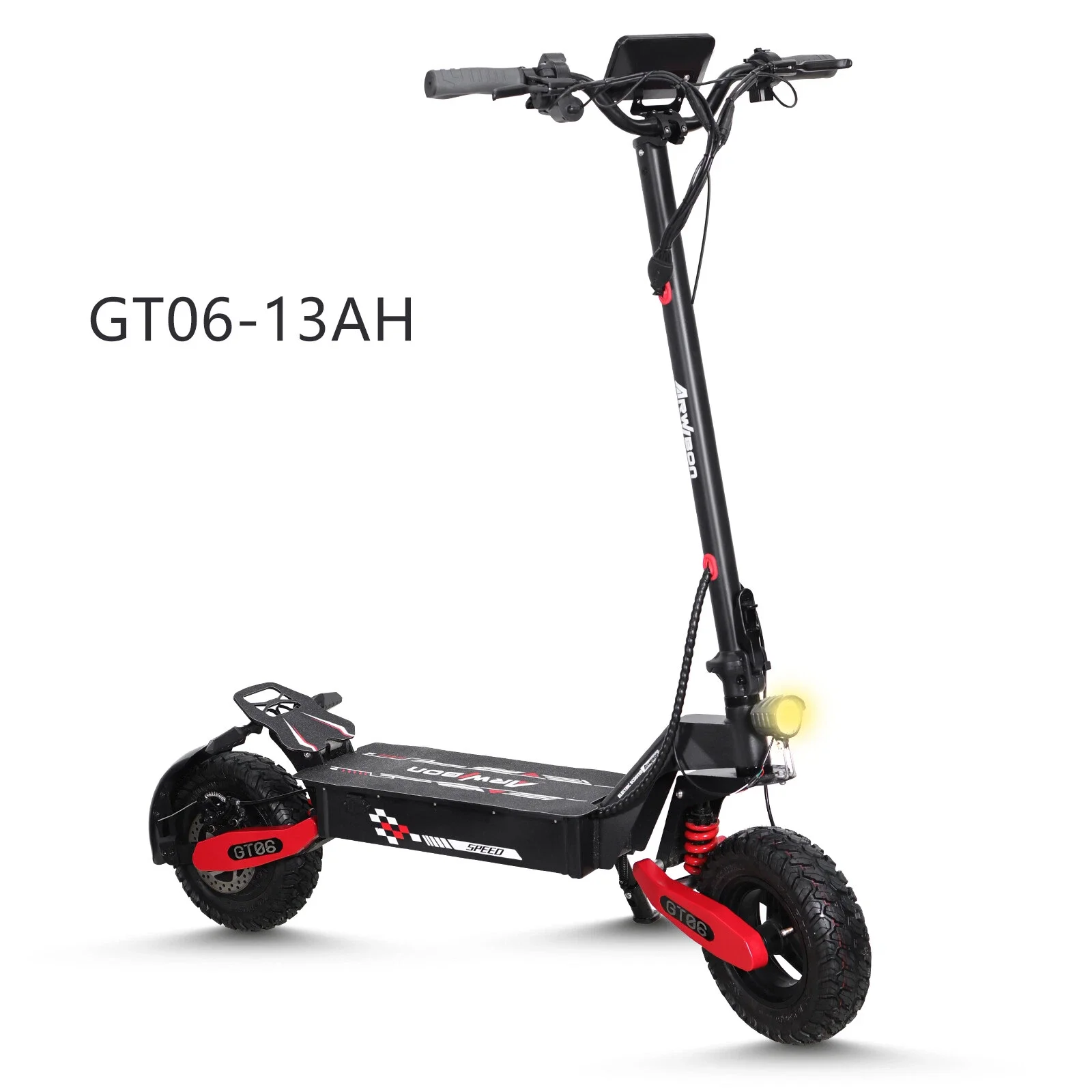 

Electric Scooter Adults,1200W 48V 13AH E Scooter Off Road Dual Brake System Folding Commuter Scooter