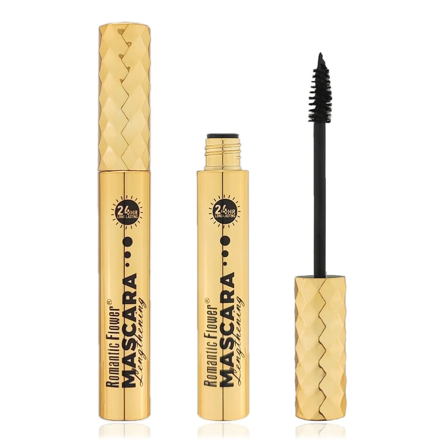 3 PCS 블랙 액체 섬유 마스카라 방수 짙어지면서 길어지는 컬링 실키 아이 메이크업 섬유 강화 래쉬 마스카라