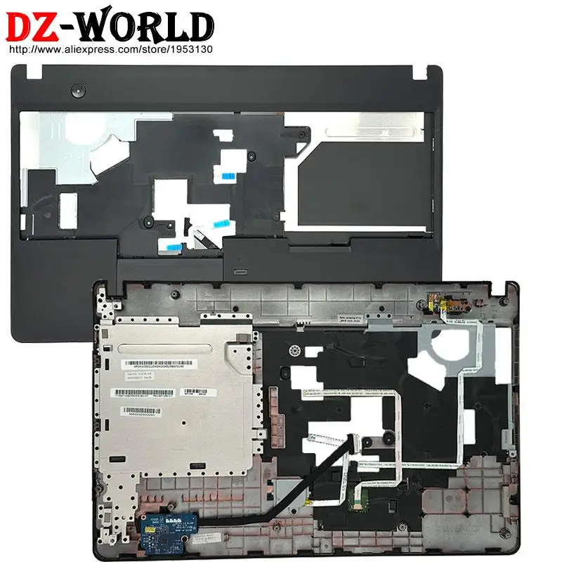 Palmrest escudo superior caso teclado moldura capa com impressão digital para lenovo thinkpad e530 e530c e545 portátil 04y1206 ap0nv000210