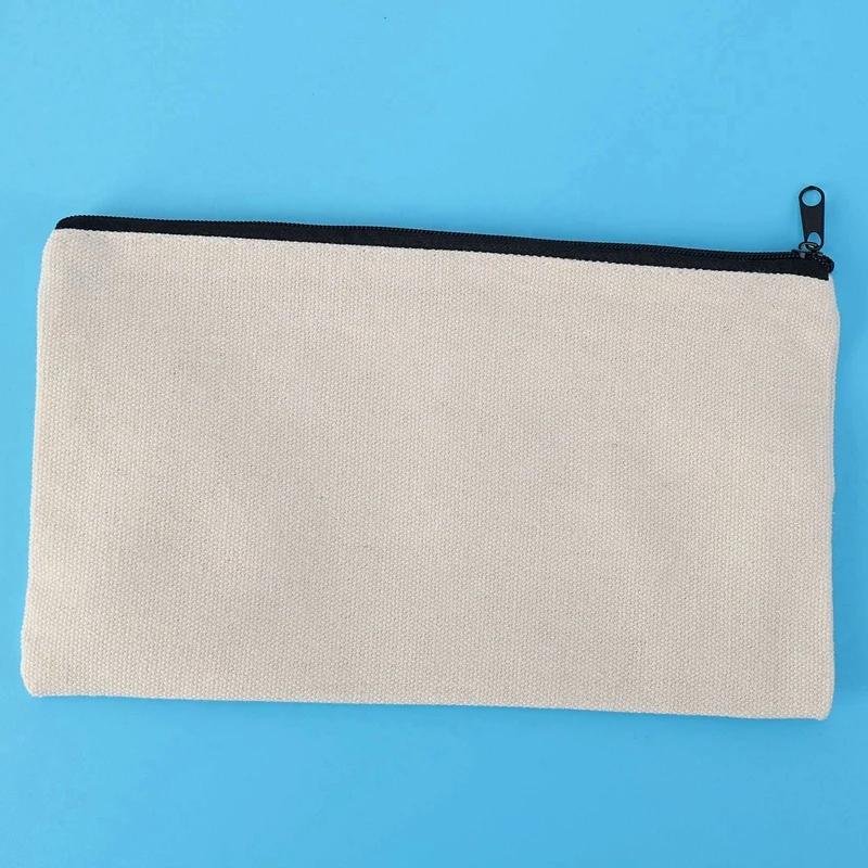 120 قطعة حقيبة قماش بسحاب مقلمة حقيبة مستحضرات التجميل حقيبة فارغة لتقوم بها بنفسك حقيبة الحرف حقيبة مستحضرات التجميل حقيبة مستحضرات التجميل لتقوم بها بنفسك المدرسة الحرفية