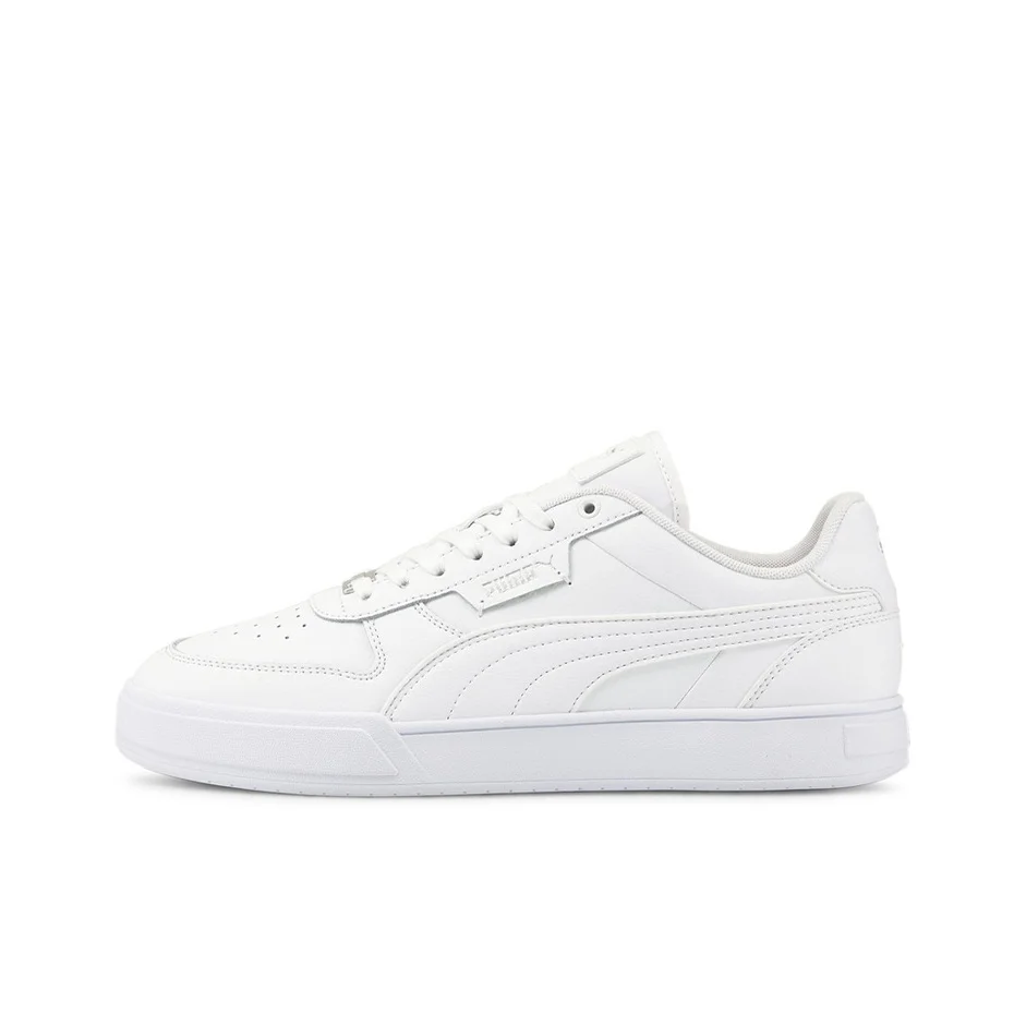 puma-caven-dime-breathable-low-top-skateboard-shoes-unisex-white-384953-02