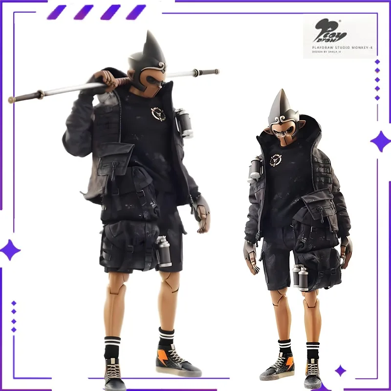 

PLAYDRAW Original 1/6 Crazy God Series Sun Wukong MONKEY-K Finished Product Mobile Model Handmade Toy Gift Collection