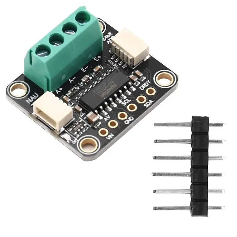 4X 4538 NAU7802 24-Bit ADC Module High Precision STEMMA Qwiic For Advanced Electronics Projects