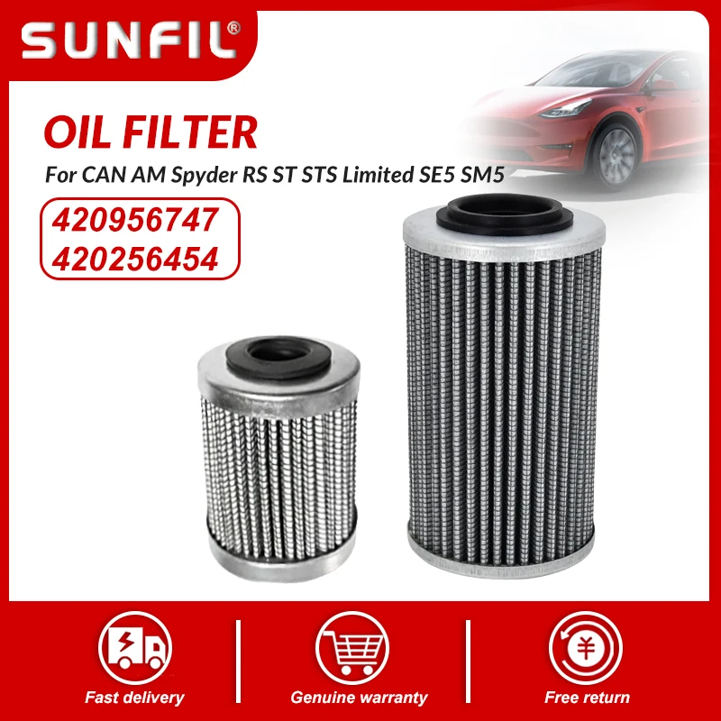 

420956747 420256454 Oil Filter FOR CAN AM Spyder RS ST STS Limited SE5 SM5
