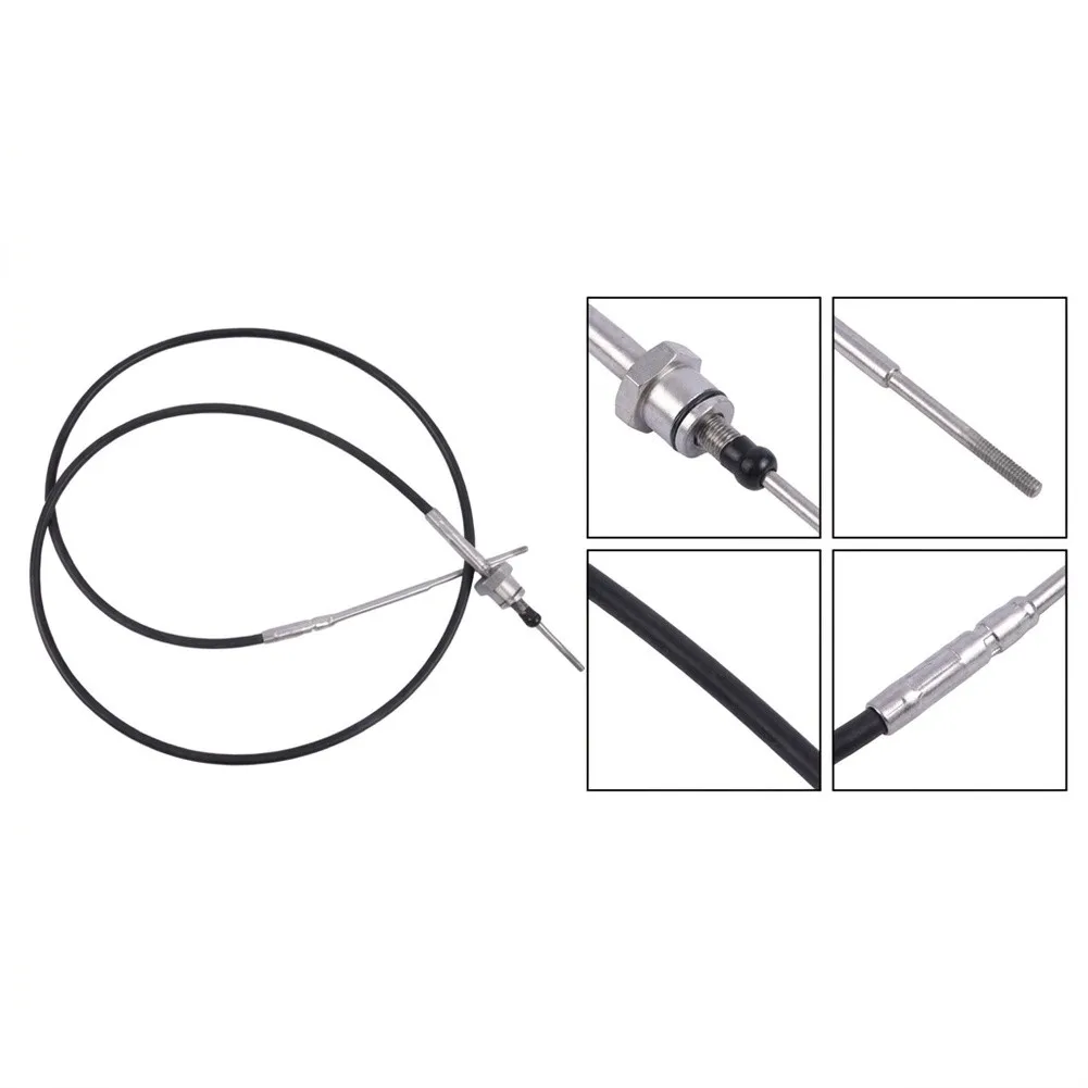 Weatherproof Design Wear Resistant Material Precise Maneuverability 5 Inch Steering Cable For Electric Machines