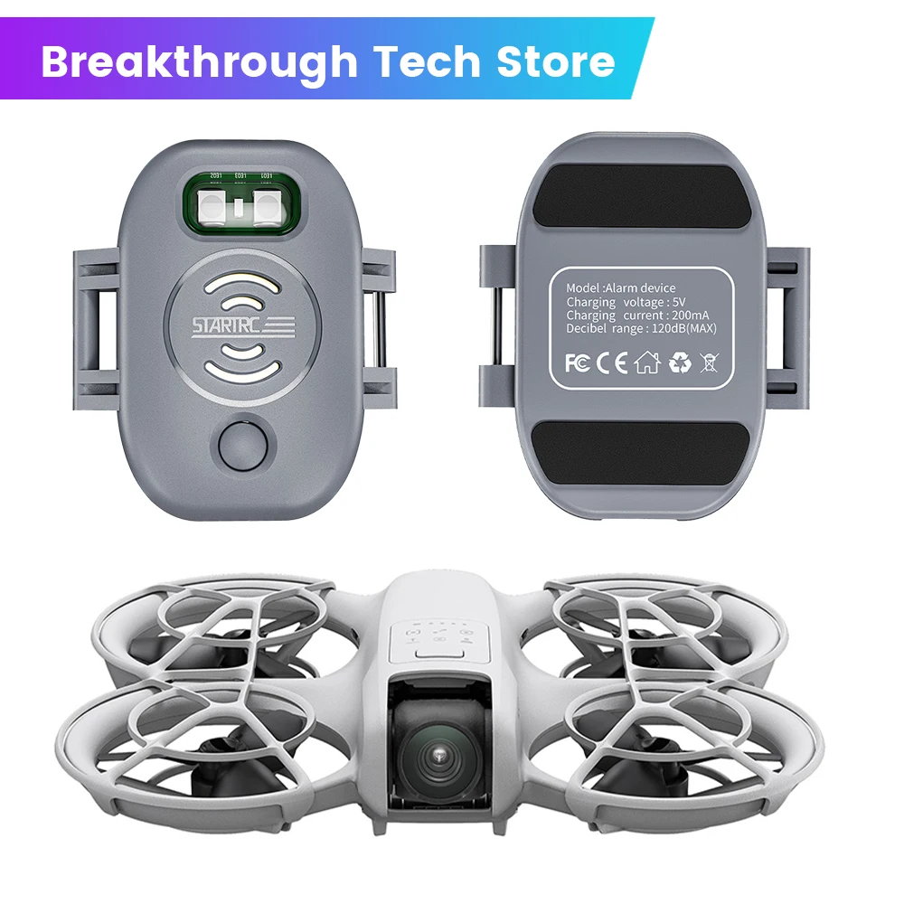 NEO الطائرة بدون طيار إنذار ل DJI Neo USB شحن خفيفة الوزن المحمولة لمكافحة خسر إنذار تتبع محدد ملحقات طائرة بدون طيار