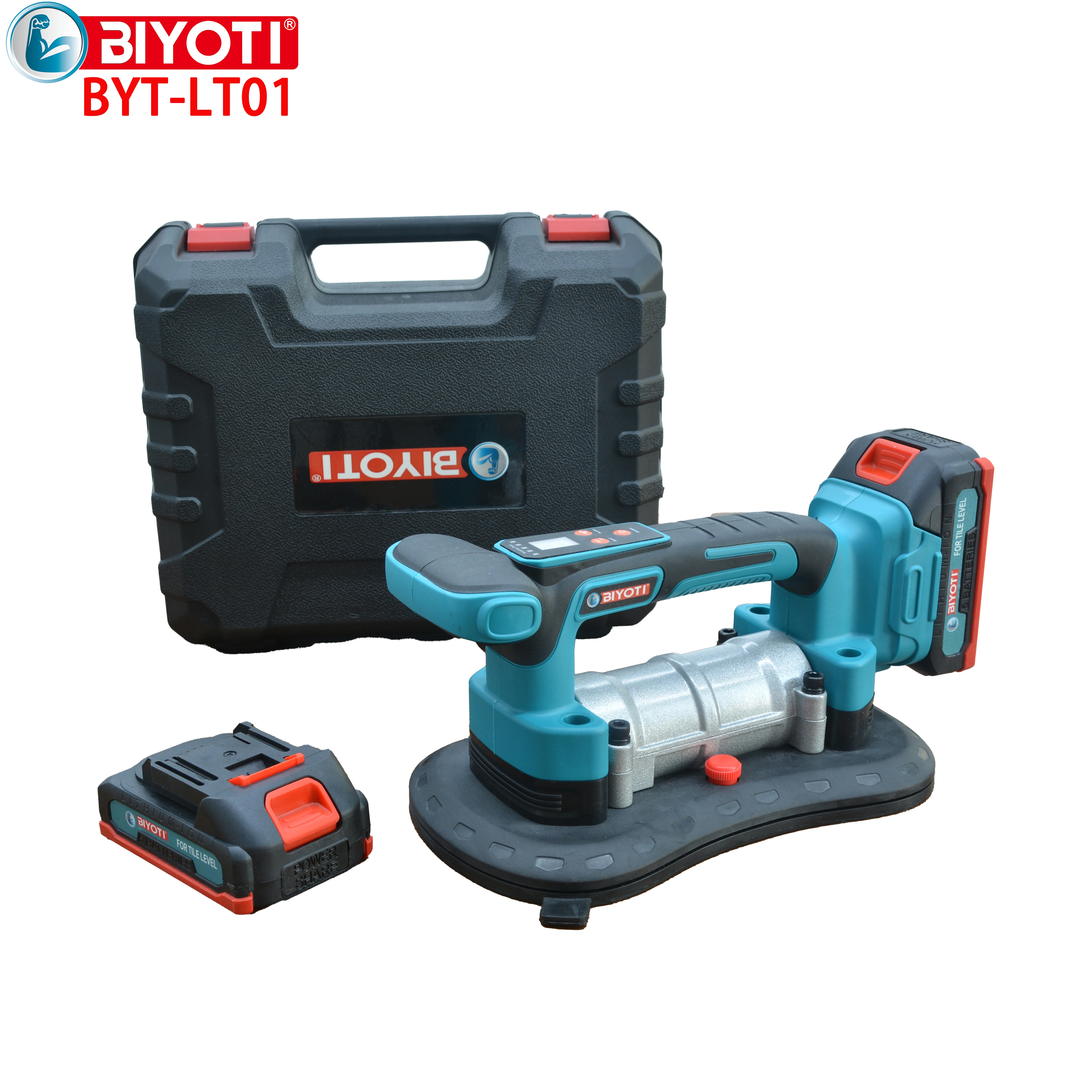 21v Electric Vibration Machine Battery Charging Floor S Vibrator Leveling Laying Machine For Tiling Tools