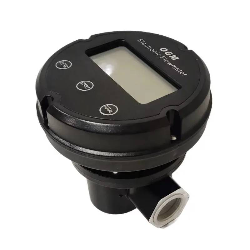 1 Inch High Accuracy Electric Digital Fuel Flow Meter OEM Supported Oval Gear OGM for Oil  Diesel