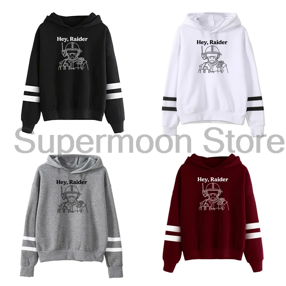 

ARC Raiders Hi Hoodie 2025 Hot Game Pocketless Parallel Bars Sleeve Streetwear Women Men Hooded Sweatshirts