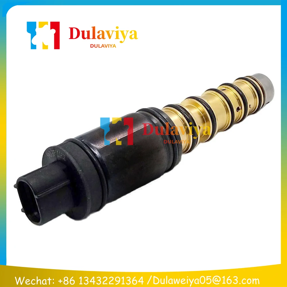 DL18 6SEU16C 6SEU12C AC Compressor Control Valve For Toyota corolla Camry RAV4 AC Compressor Control Valve Valvula Torre 123mm