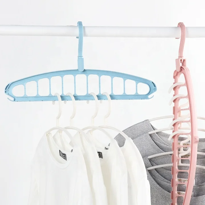 

Plastic Magic Clothes Hanger for Shoes Clothes Rack Design for Family Using Shoe Hanger Hook Folding Perforated Clothes