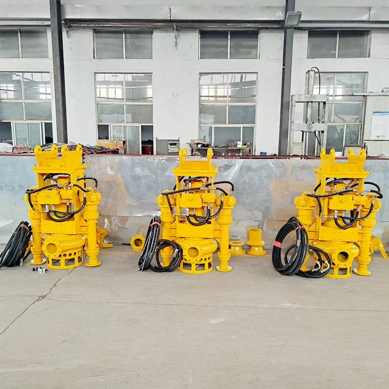Hydraulic Dredge Pump Hydraulic Sand Slurry Pump Submersible Vertical Dredging Sand Suction Mine River Gravel Sludge Hot Sale