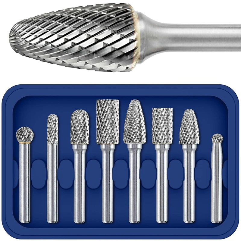 Carbide Burr Set For Metal Welding Concrete Stone Wood Plastic Engraving Cutting Cleaning Grinding Engraving