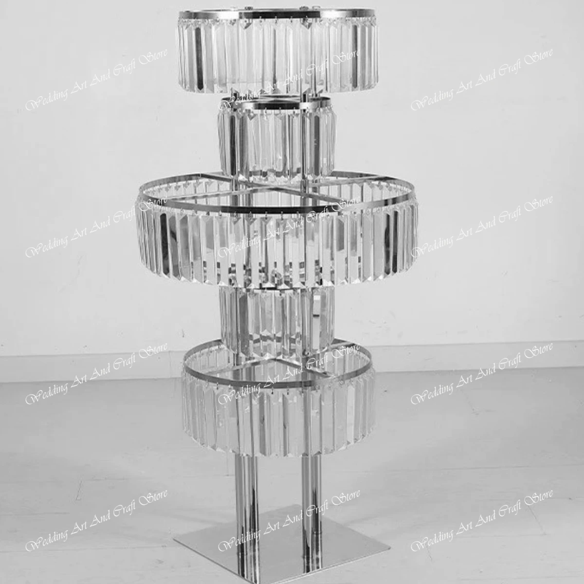 

2-6pcs)70-130cm) Wedding Flower Stand Geometric Column Frame Floral Display Stand Wedding Decoration Table Centerpieces