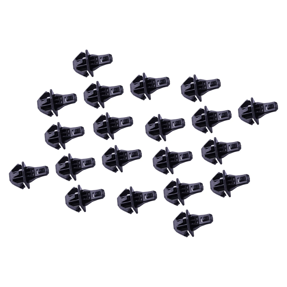 91578-SV4-003 50pcs/set Car Front Radiator Grille Mounting Clip Fastener Retainer Black Nylon Fit for Honda