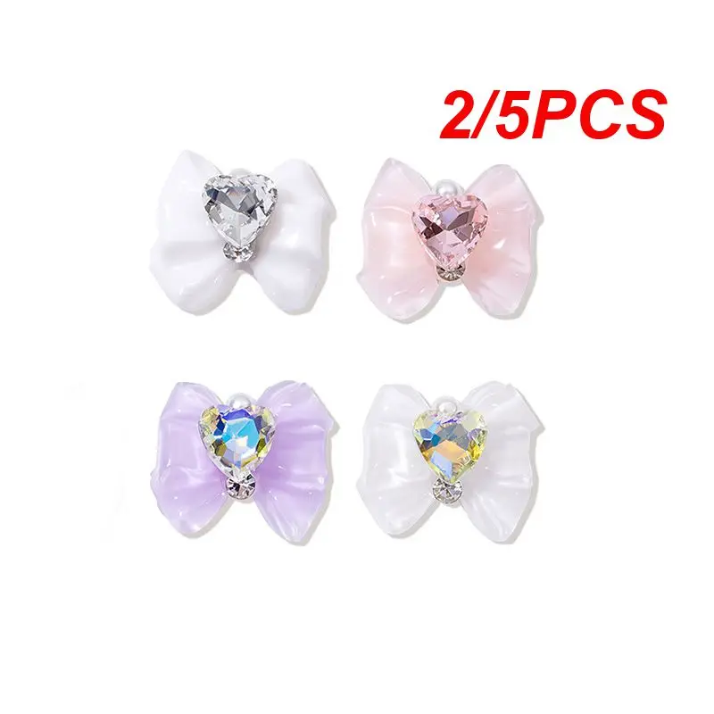 2/5PCS 3d Nail Decoration Innovative Unique Functional Fashionable Individuality Transparent Nail Accessories