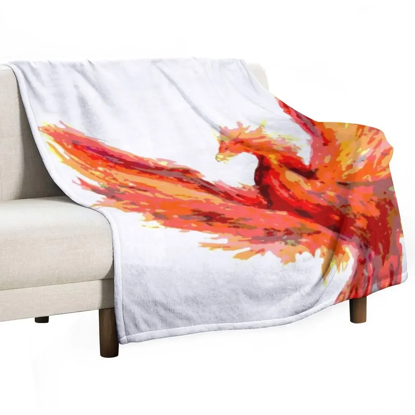 

Posterized phoenix Throw Blanket christmas gifts Cute Plaid valentine gift ideas Blankets