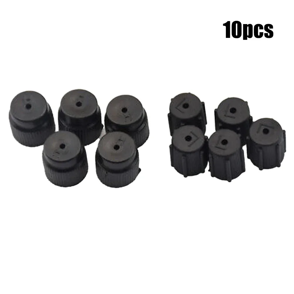 Tapa de sellado de aire acondicionado R134a, 10 piezas, 5 unidades, alta Ca + 5 unidades de baja CA, accesorios para aire acondicionado