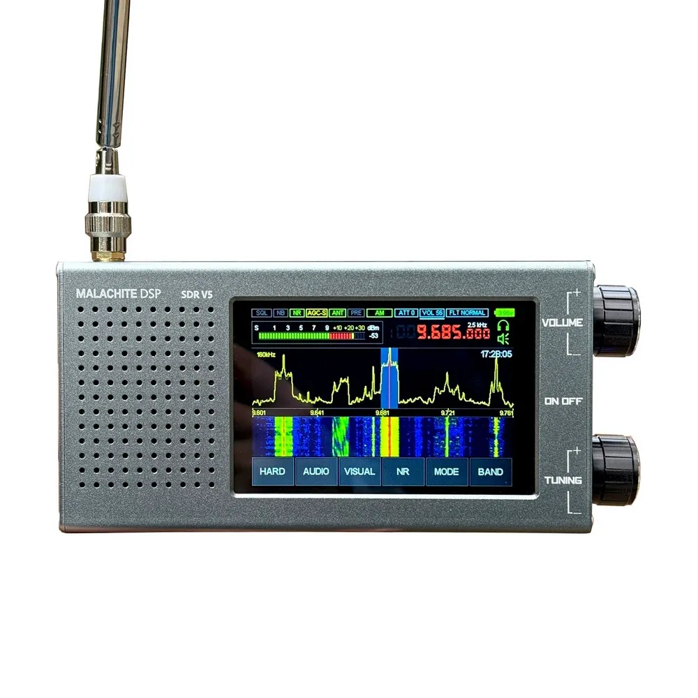 Malachite DSP SDR 1.10d Radio Receiver V5 With Optional Board