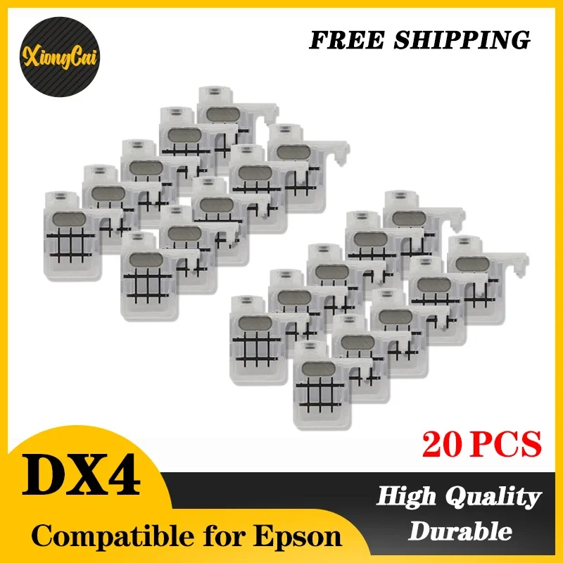 NEW Ink Damper For EPSON Eco solvent Resistant Transparent Big Damper Transparent Ink Dumper Roland DX4 DX5 Print Head Printers