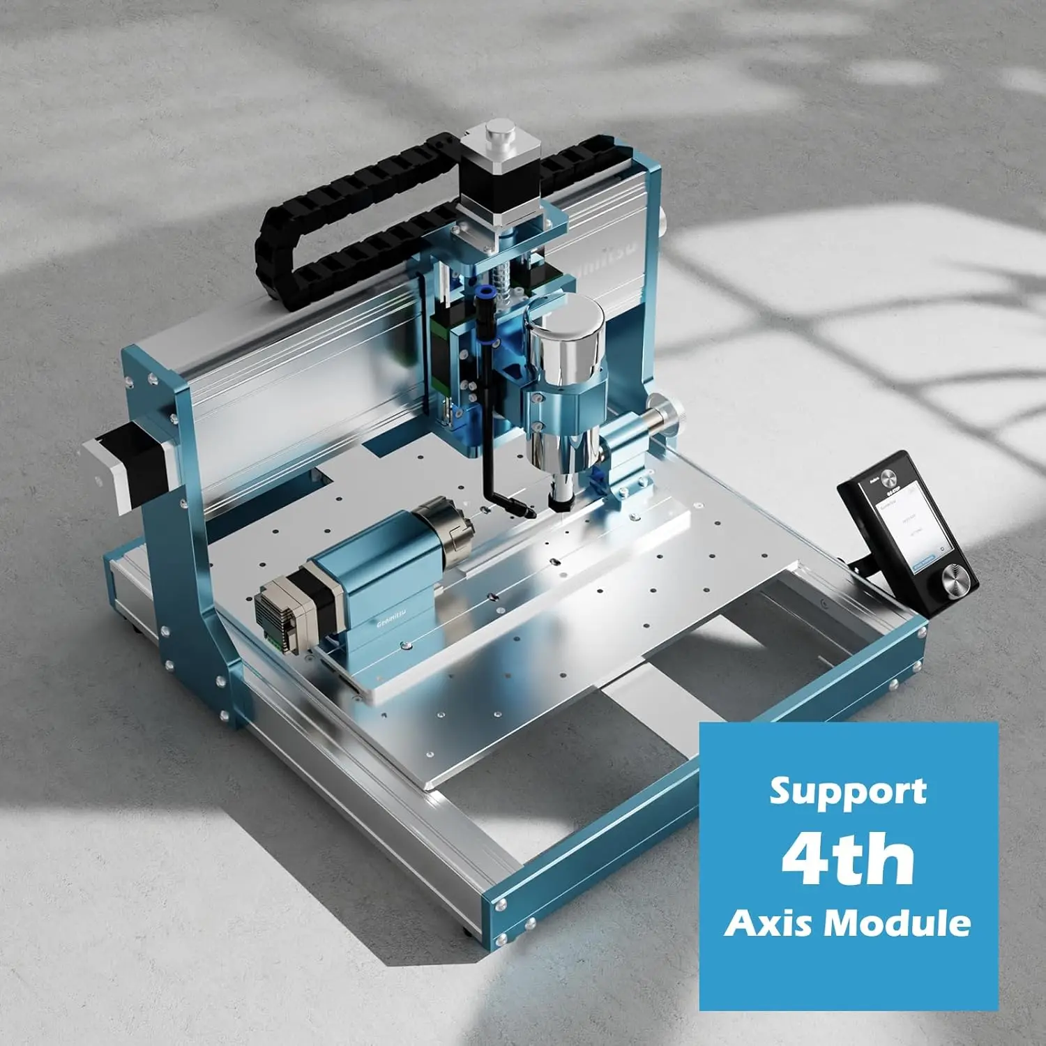 Genmitsu 3030-PROVer MAX CNC Router Machine with Linear Guide & Ball Screw Motion, Achieve ±0.05mm Accuracy