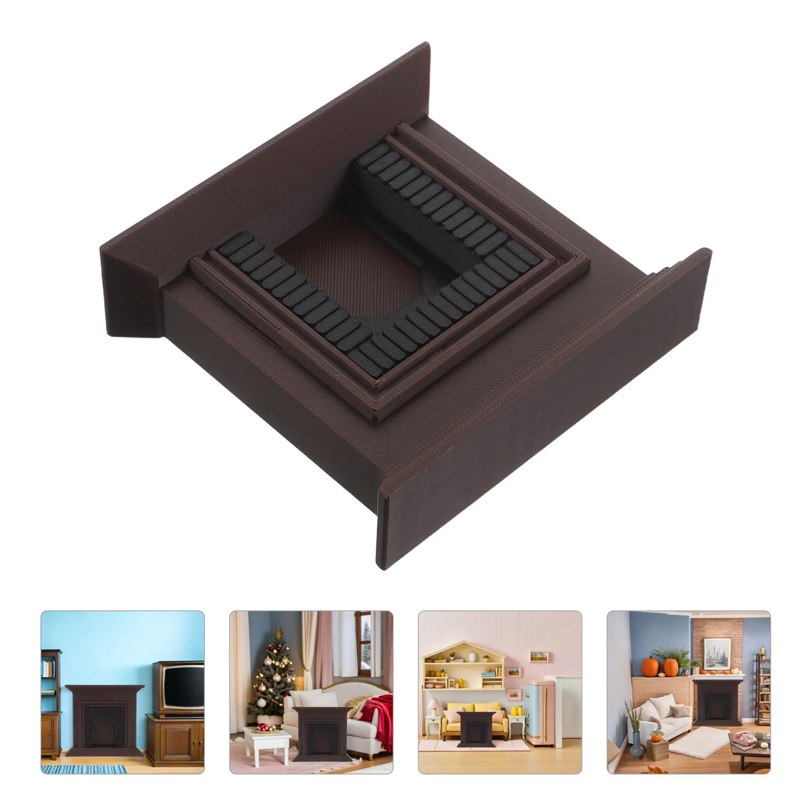 

Современный мини-электрический камин для помещений: реалистичное мерцающее пламя, эффект теплого сияния, безопасный.