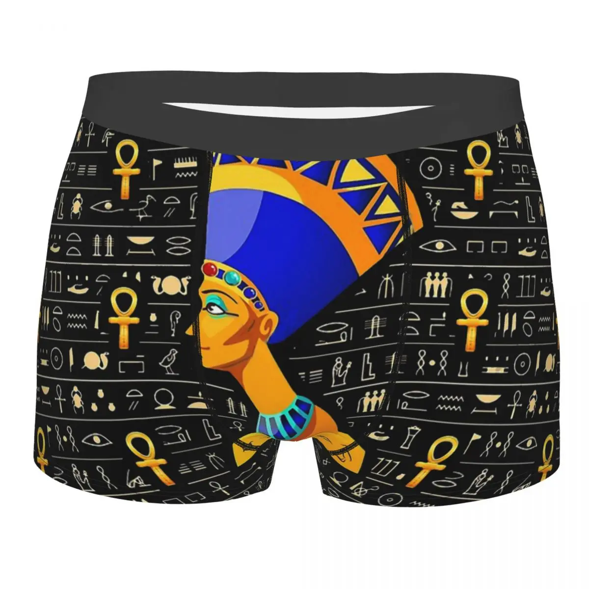 

Cleopatra Ancient Egyptian Underpants Homme Panties Male Underwear Ventilate Shorts Boxer Briefs