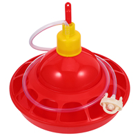 Automatic Poultry Water Feeder Durable Chick Dispenser PP Material Chicken Farming Tool Plastic Drink Container Pet Supplies