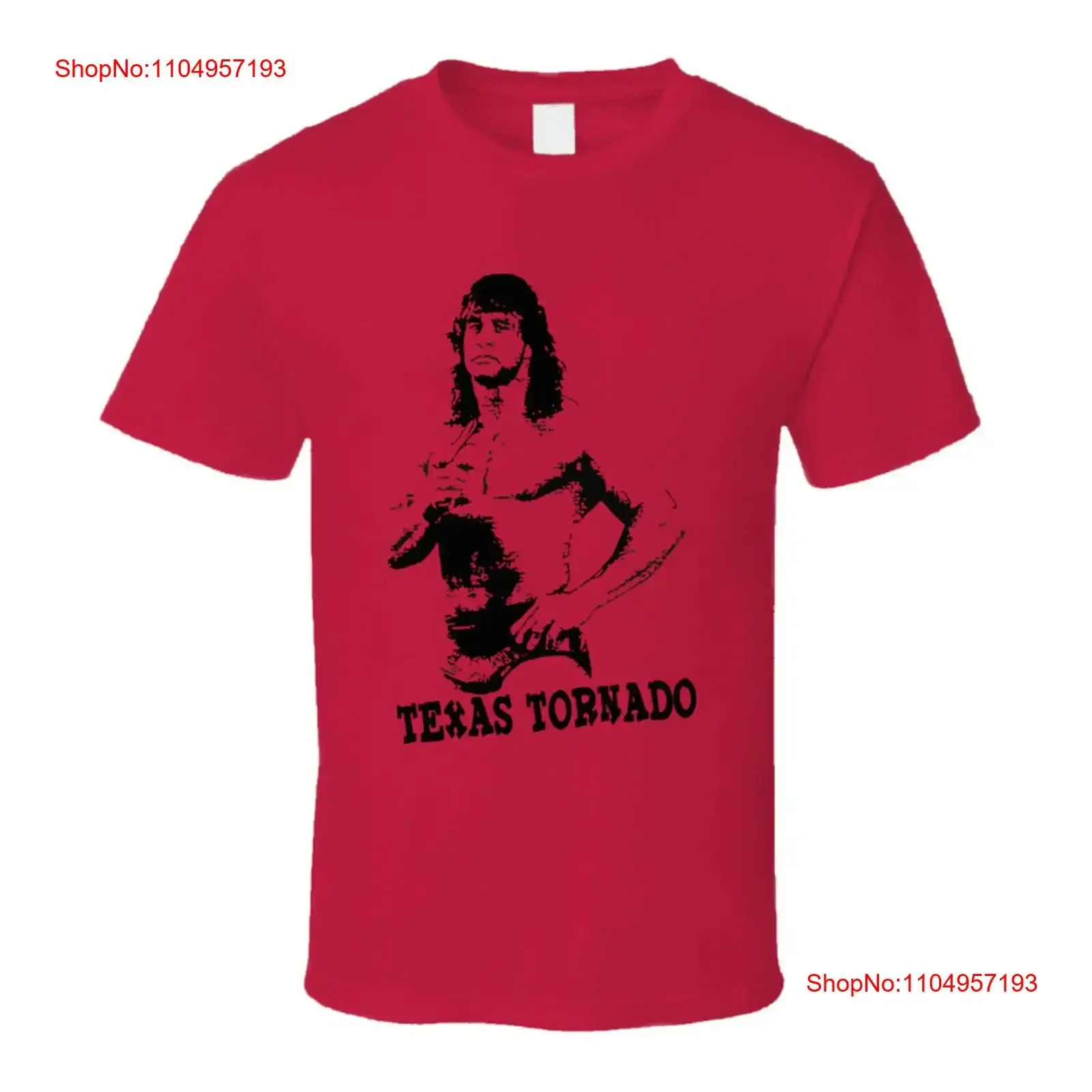 Eriche: Il Leggendario T-Shirts di Kerry Von Erich Texas Tornado per gli Amanti del Wrestling Vintage