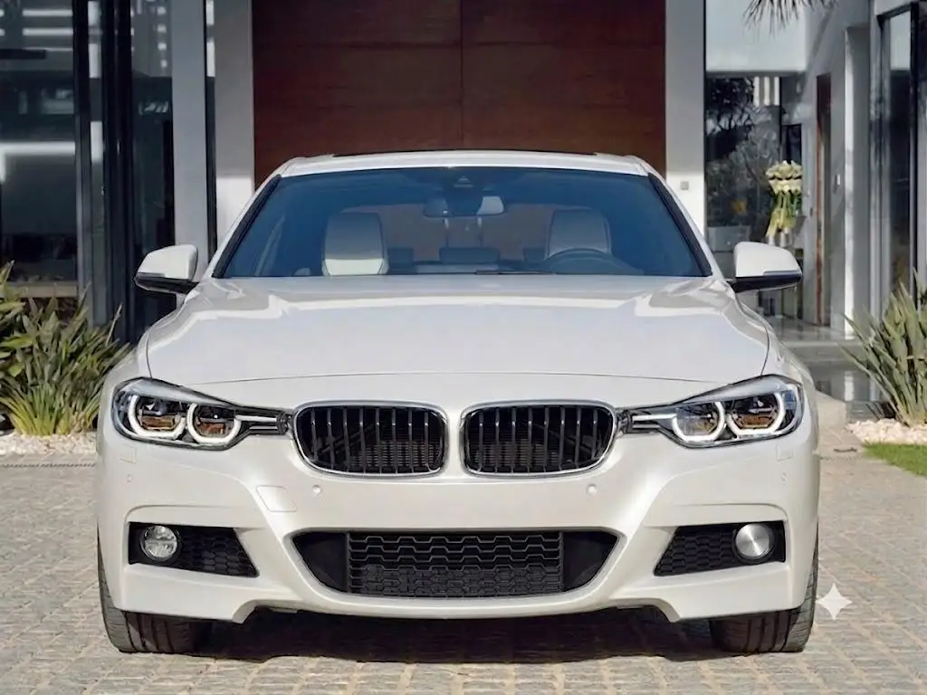 2012-2019 F30 F35 3 Series M-Tech Style Body Kit, Front Rear Bumper Side Skirt Fog Lamp Hole Parts