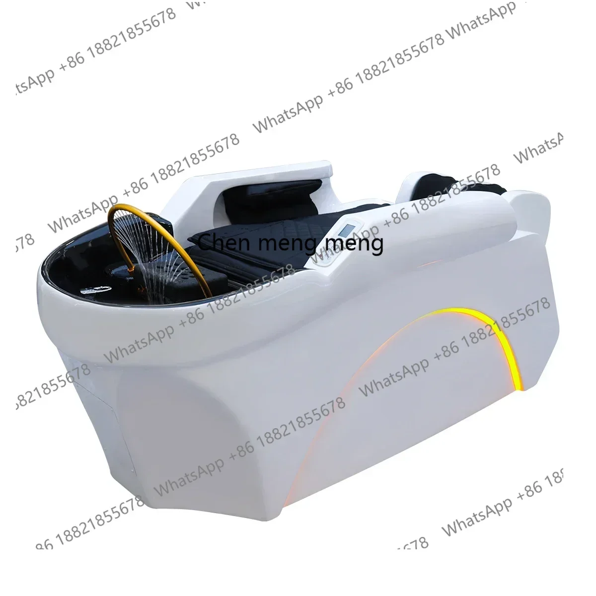 X UK warehouse spot electric intelligent massage shampoo bed high-end automatic water circulation head physiotherapy steam bed
