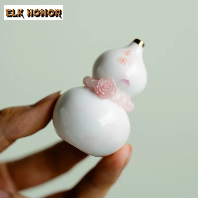 القرع مع مقبض حامل البخور البخور شلال البخور المشرق رائحة الموزع مبخرة أدوات المائدة الحلي الحرفية