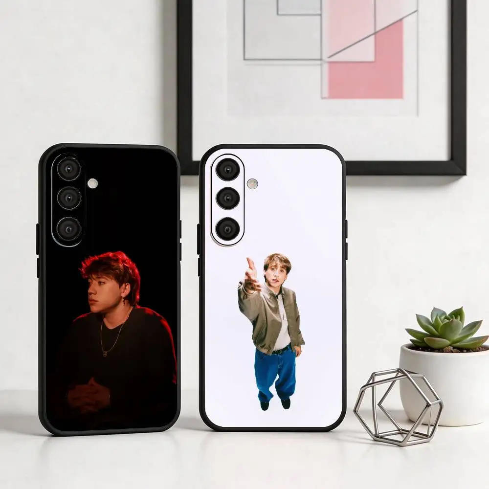 

P-Paulo L-Londra Phone Case For Samsung A73,A21s,A22,A31,A32,A52,A53,A71,A80,Soft Black Shell