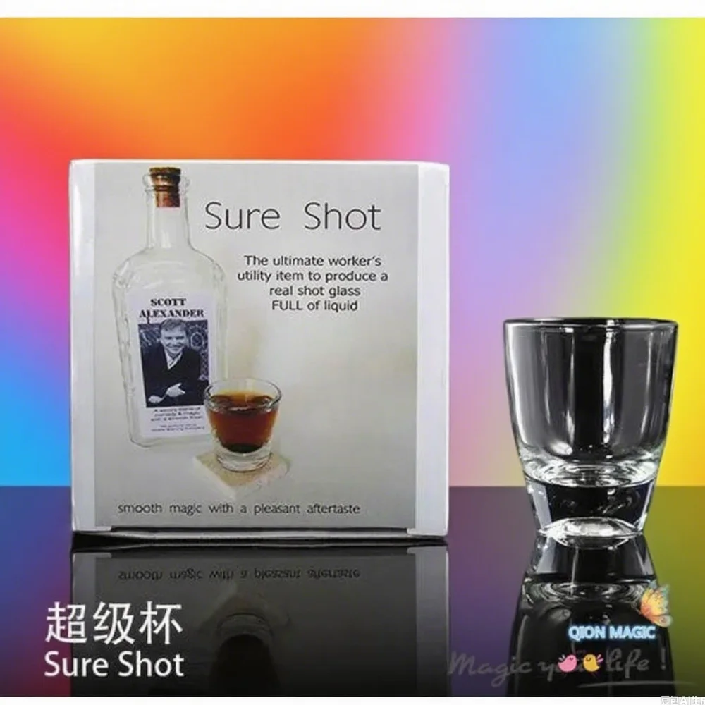 Sure Shot Magic Tricks By Scott A (With Silk) Stage Close Up Magie Rops Gimmicks Trick Magia Gadget Llusions